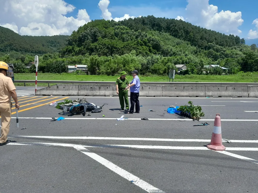 Hiện trường vụ tai nạn