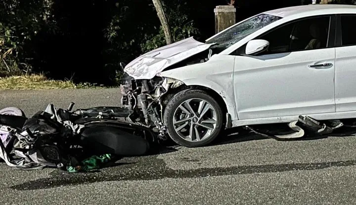 Hiện trường vụ tai nạn