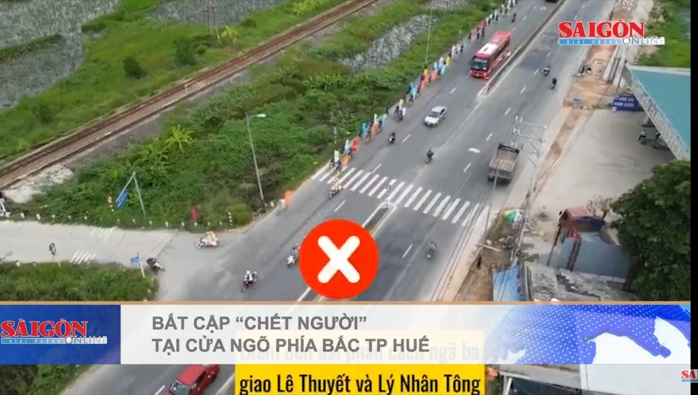 Bất cập “chết người” trên Quốc lộ 1A ở cửa ngõ phía Bắc TP Huế 