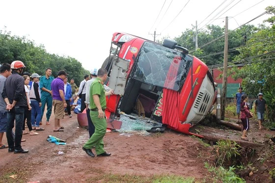 Hiện trường vụ tai nạn