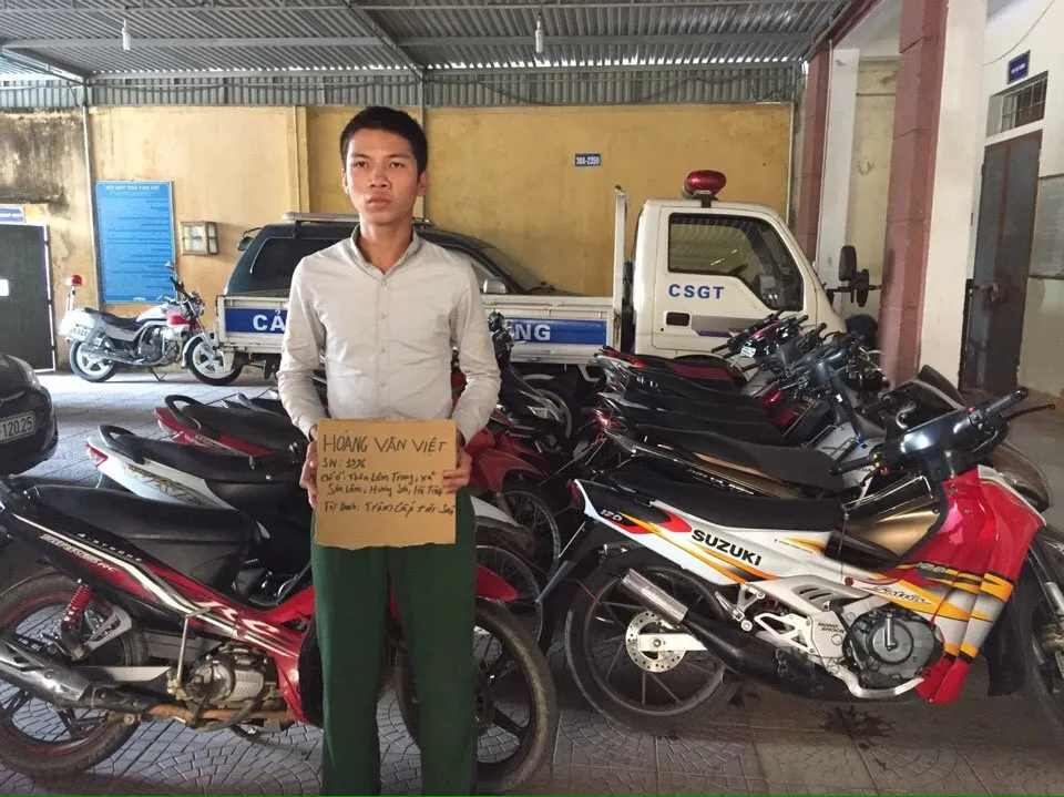 Khởi tố 3 đối tượng gây ra hàng loạt vụ trộm cắp xe máy liên tỉnh ảnh 1