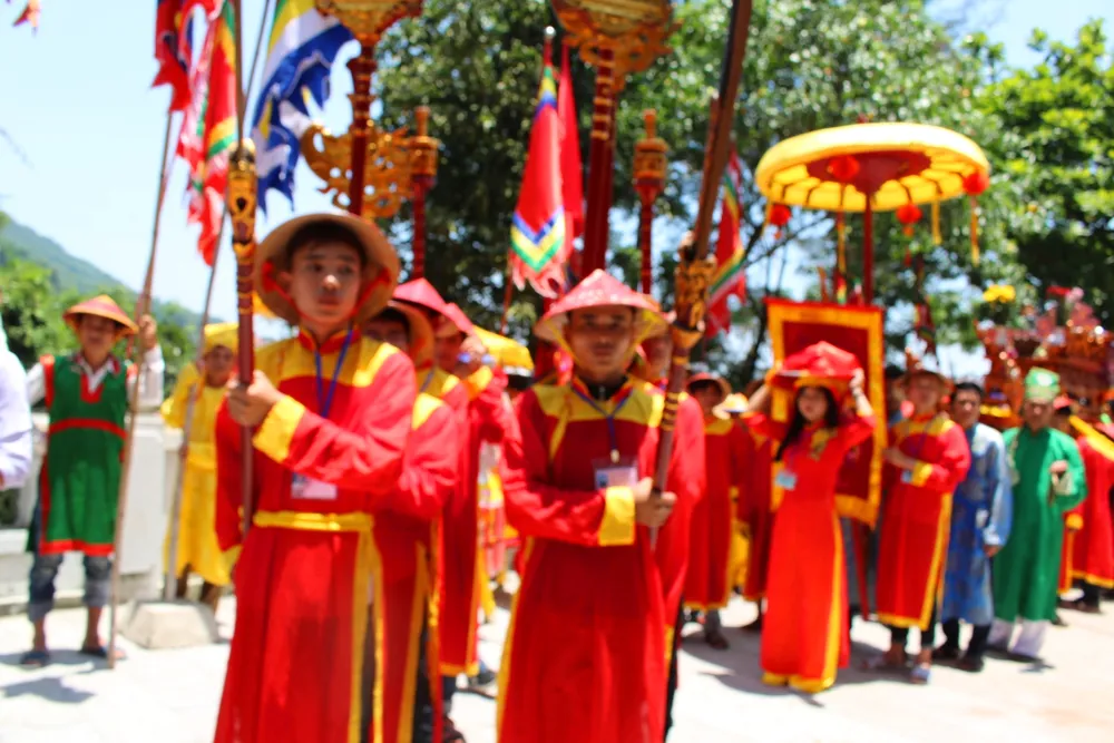Độc đáo lễ hội đền Lê Khôi ảnh 5
