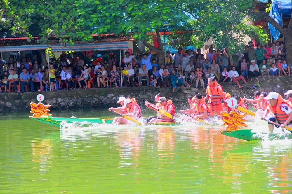 Sôi nổi giải đua thuyền toàn tỉnh Hà Tĩnh ảnh 3 Sôi nổi giải đua thuyền toàn tỉnh Hà Tĩnh ảnh 3
