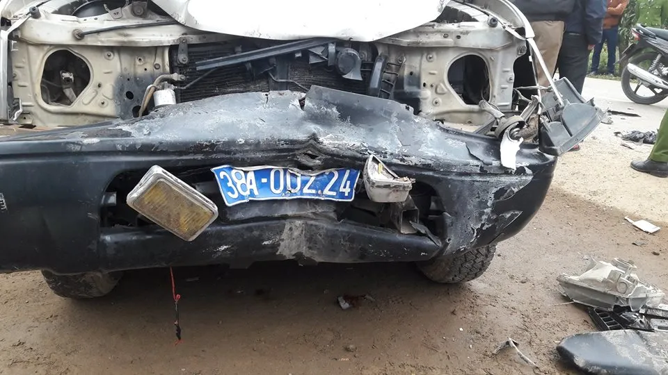 Va chạm giữa xe ô tô và xe máy, 3 người tử vong ở Hà Tĩnh ảnh 3