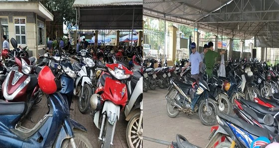 Khu vực hiện trường xảy ra vụ án