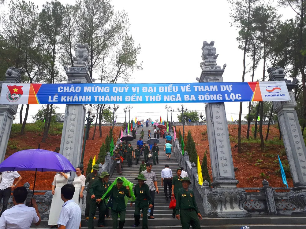 Khánh thành đền thờ Ngã ba Đồng Lộc ảnh 3