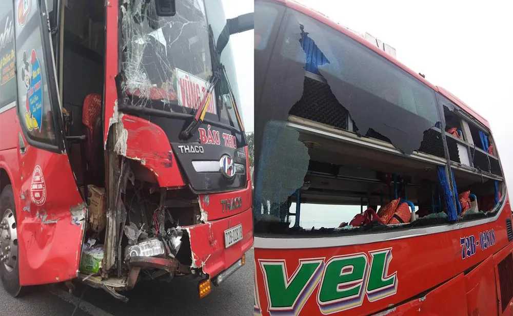 Tai nạn giao thông liên hoàn trên quốc lộ 1A ở Hà Tĩnh ảnh 2