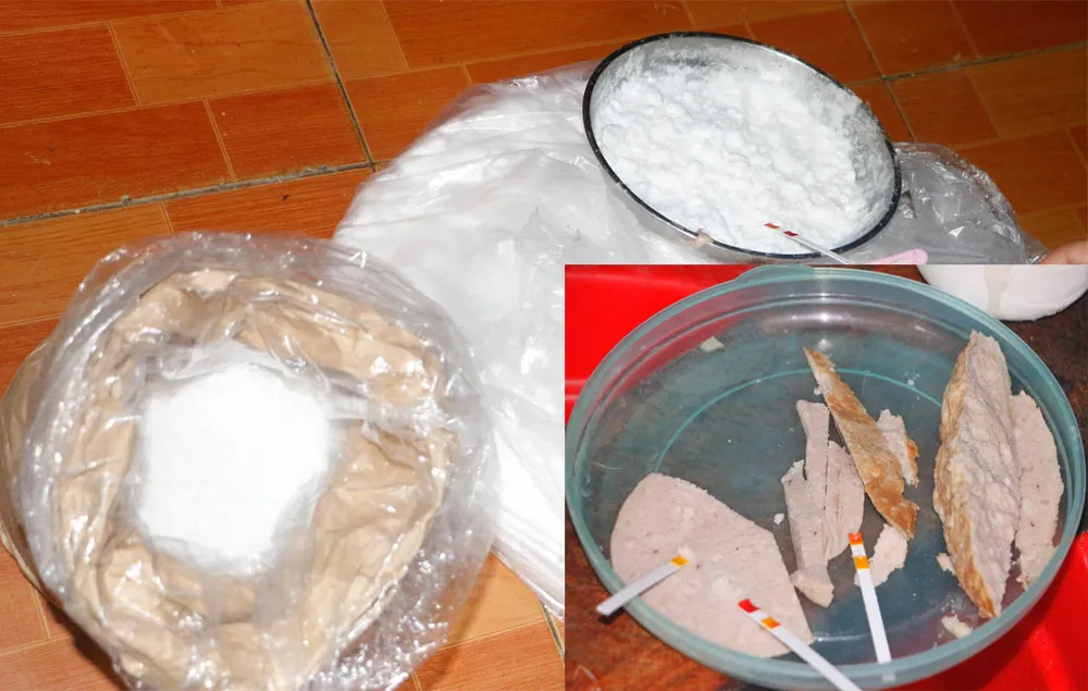 Phạt cơ sở sản xuất giò chả sử dụng chất cấm 40 triệu đồng ảnh 1 Phạt cơ sở sản xuất giò chả sử dụng chất cấm 40 triệu đồng ảnh 1