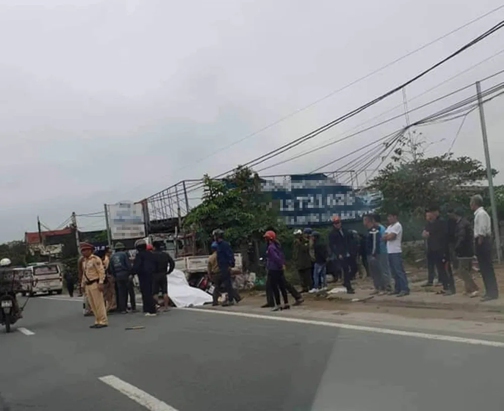 Hiện trường vụ tai nạn