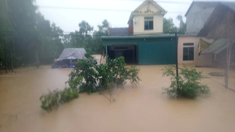 Hà Tĩnh: Nhiều trường học vượt khó khăn khai giảng năm học mới ảnh 9 Hà Tĩnh: Nhiều trường học vượt khó khăn khai giảng năm học mới ảnh 9