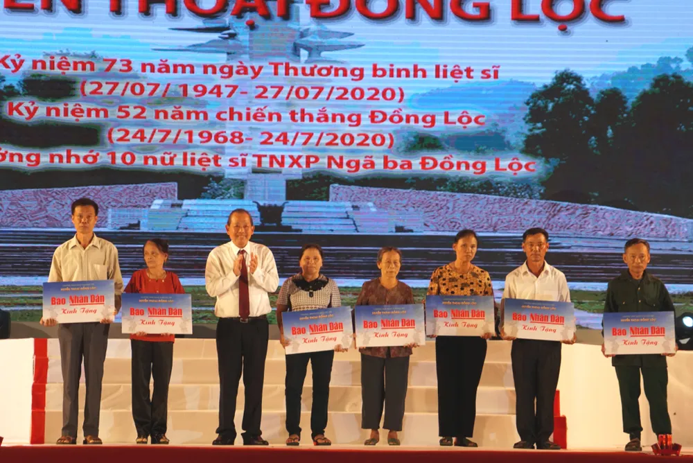 Kỷ niệm 52 năm chiến thắng Đồng Lộc ảnh 1