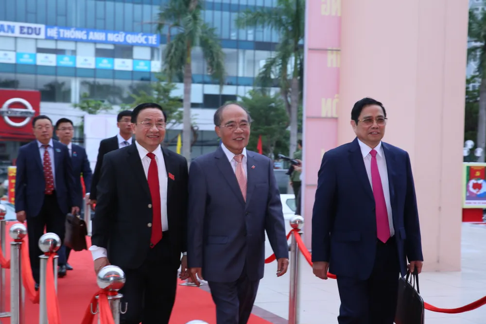 Khai mạc Đại hội đại biểu Đảng bộ tỉnh Hà Tĩnh lần thứ XIX ảnh 5 Khai mạc Đại hội đại biểu Đảng bộ tỉnh Hà Tĩnh lần thứ XIX ảnh 5