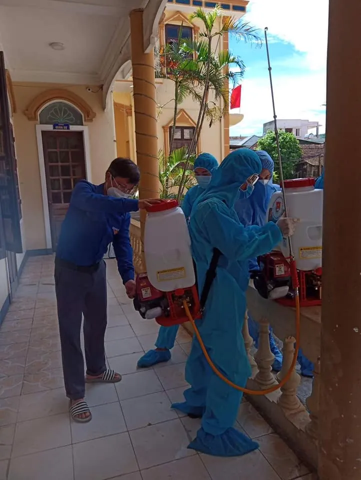 Tuổi trẻ Hà Tĩnh chung tay phòng chống dịch Covid-19 ảnh 15 Tuổi trẻ Hà Tĩnh chung tay phòng chống dịch Covid-19 ảnh 15