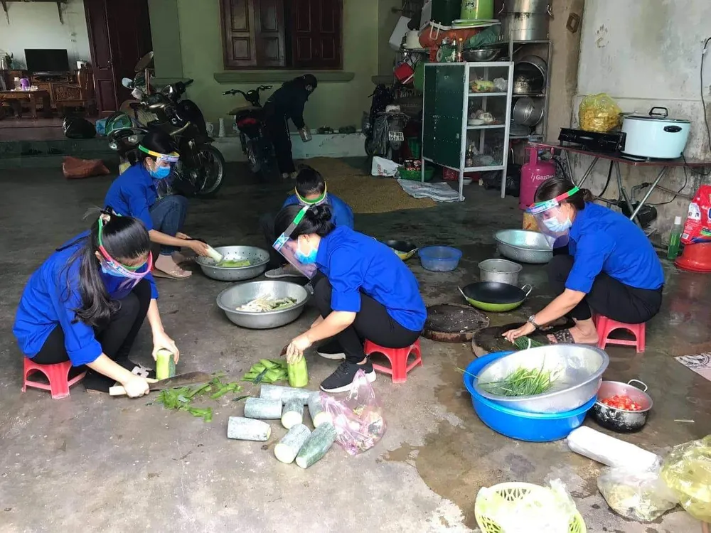 Tuổi trẻ Hà Tĩnh chung tay phòng chống dịch Covid-19 ảnh 9 Tuổi trẻ Hà Tĩnh chung tay phòng chống dịch Covid-19 ảnh 9