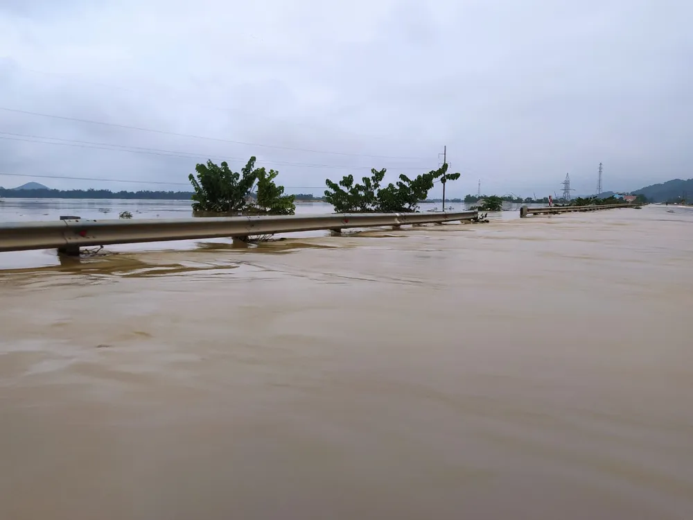 Hà Tĩnh cấm phương tiện qua Quốc lộ 1 ở xã Xuân Lam  ảnh 6