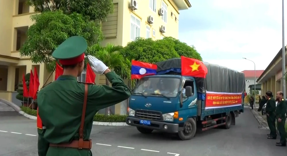 Đội quy tập lên đường thực hiện nhiệm vụ