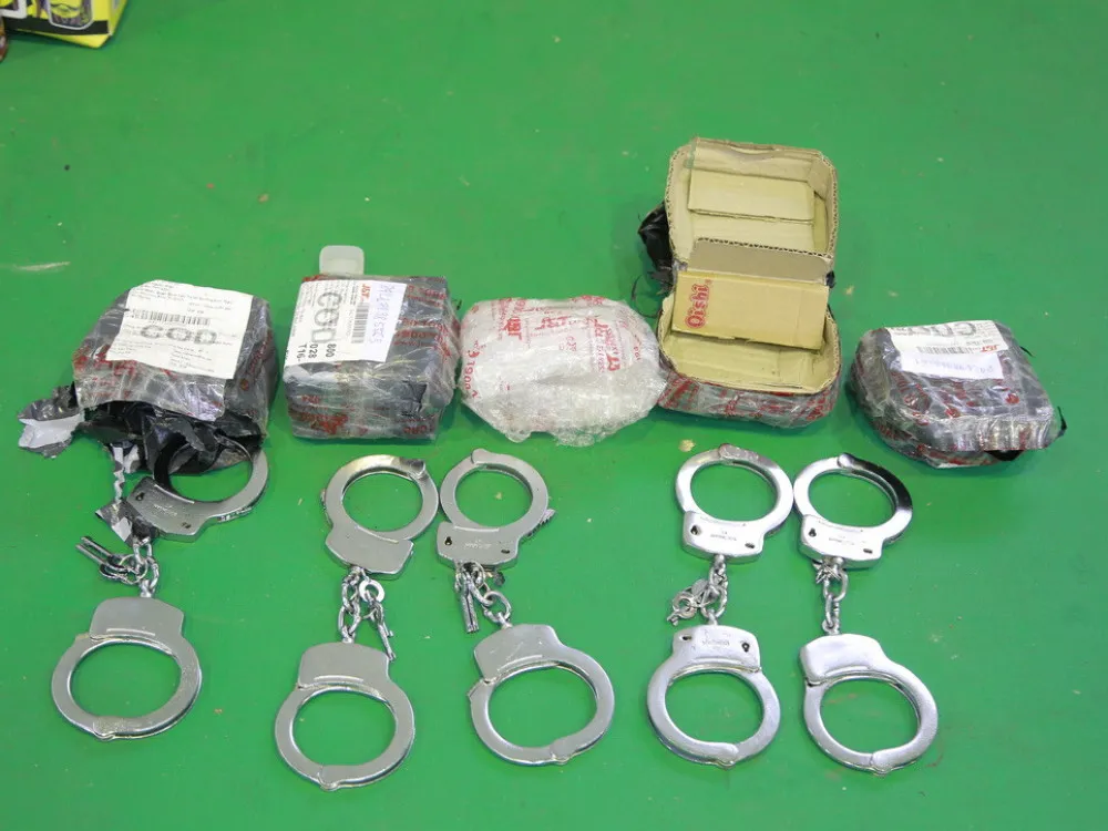 Các tang vật thu giữ. Ảnh: Công an Hà Tĩnh