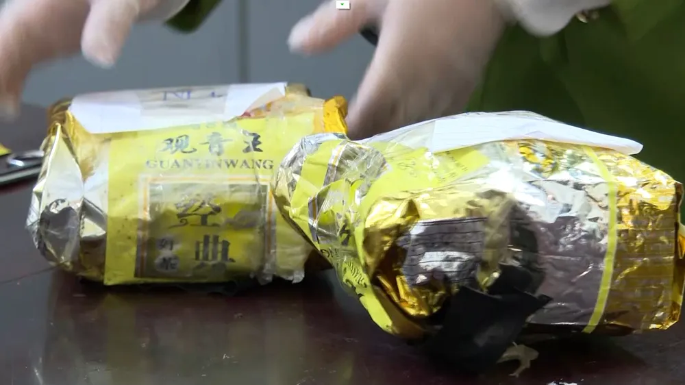 Tang vật ma túy thu giữ