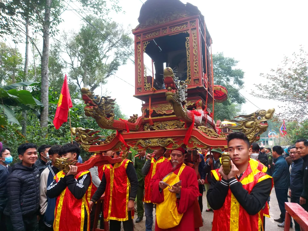 Lễ hội được tổ chức trang nghiêm Lễ hội được tổ chức trang nghiêm