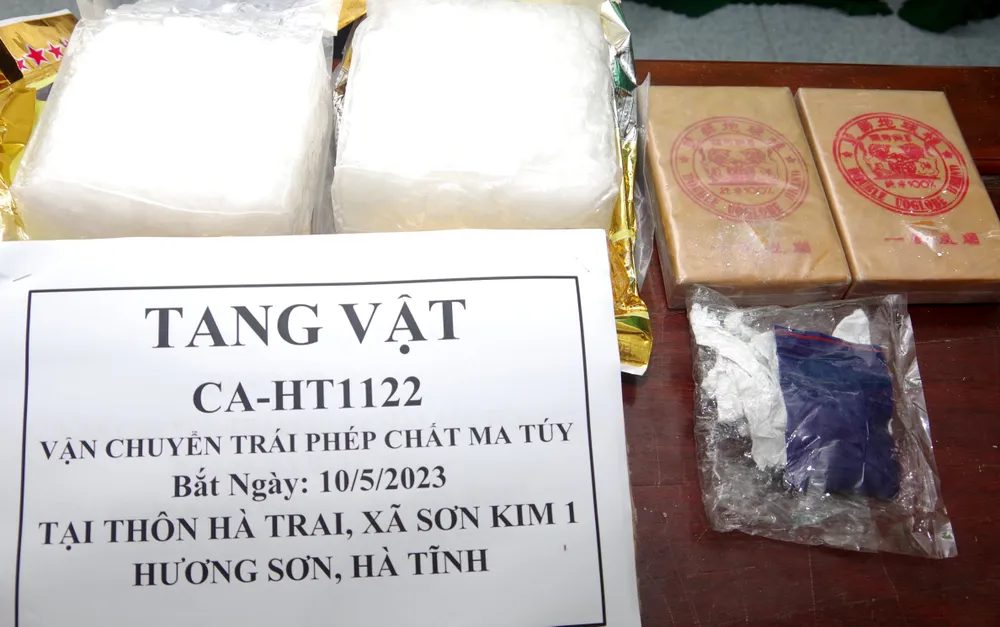 Tang vật bị thu giữ