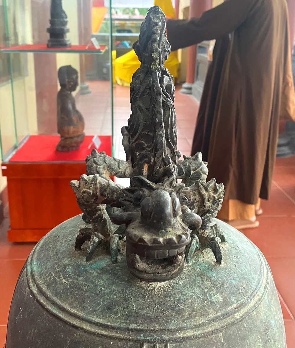 Hình rồng trên chuông Hình rồng trên chuông