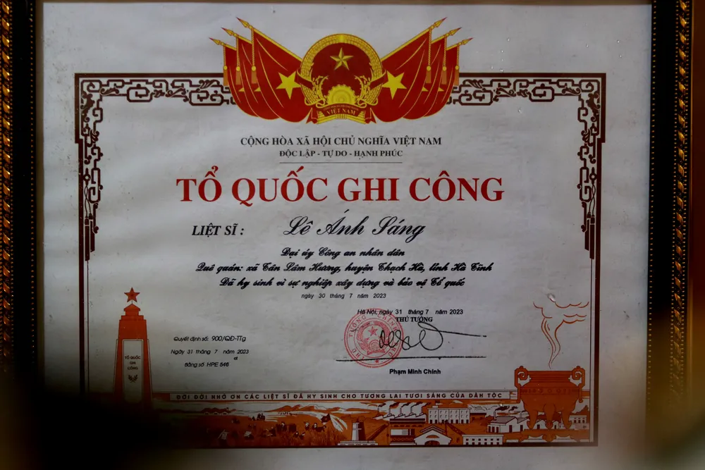 Bằng Tổ quốc ghi công Bằng Tổ quốc ghi công