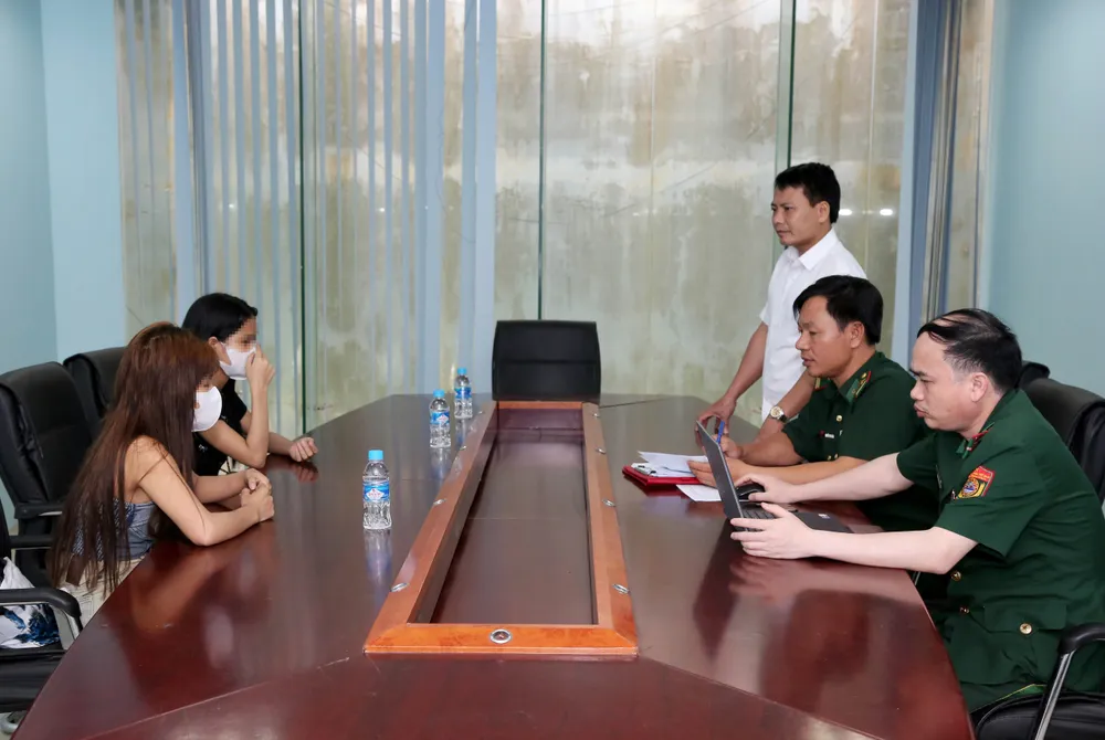2 nạn nhân tại Trạm Biên phòng cửa khẩu quốc tế Cầu Treo 2.JPG