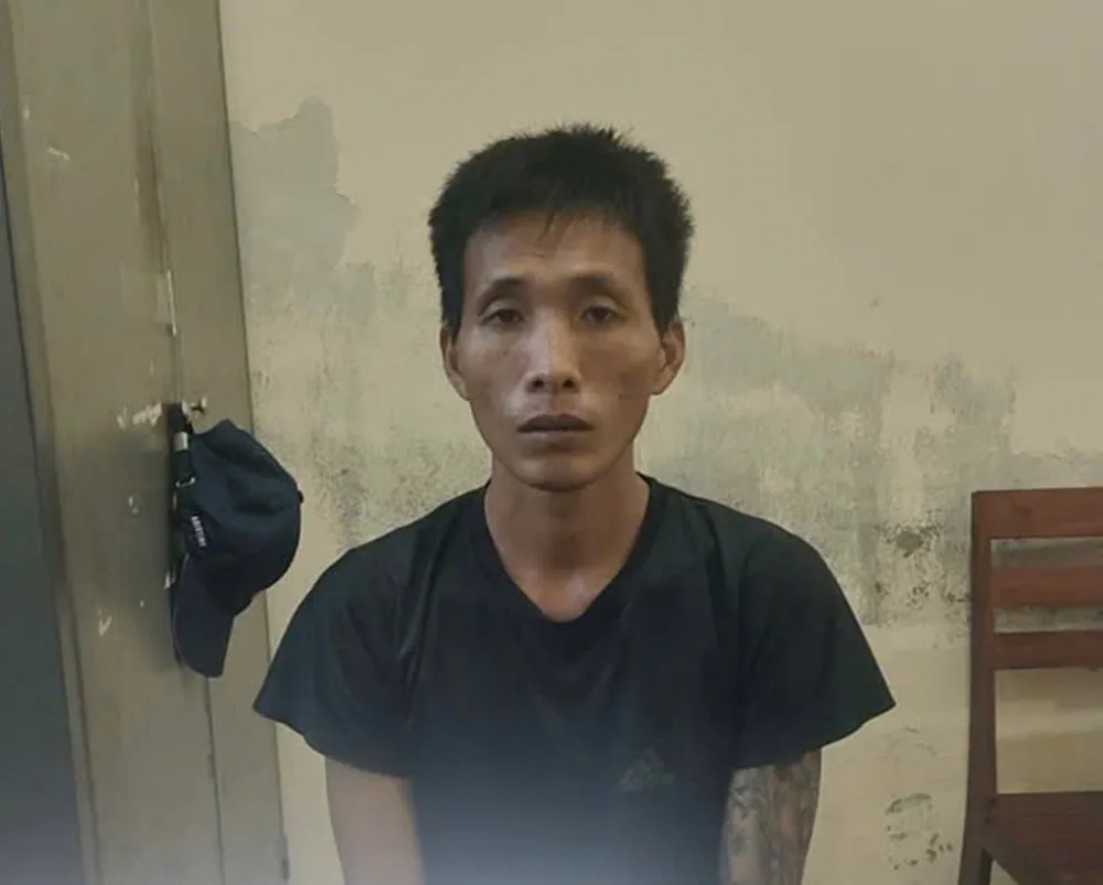 Đối tượng Nguyễn Văn Nam tại cơ quan công an 68f99ad69c1b7 (1).jpeg