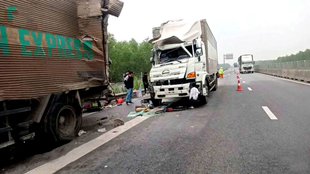 Hiện trường vụ tai nạn 