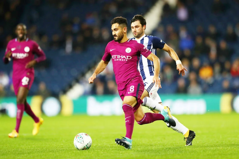 Dù sao, sự trở lại kịp lúc của Ilkay Gundogan (trái) cũng giúp Man.City có thêm phương án. Ảnh: Getty Images