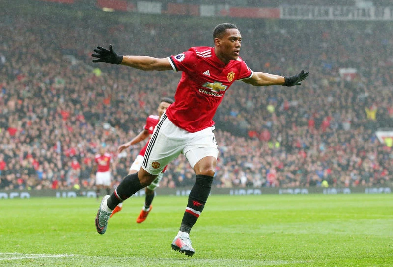 Anthony Martial cần phải để những khoảnh khắc đẹp đẽ này đến nhiều hơn. Ảnh: Getty Images