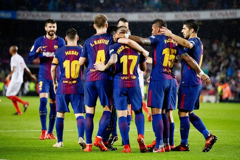 Barca sẽ bước vào chặng đường khó khăn tới đây. Ảnh Getty Images