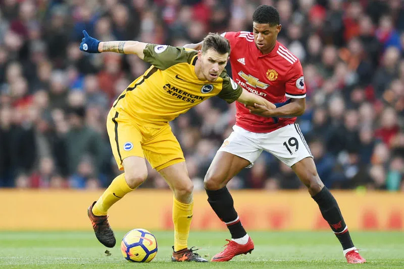 Marcus Rashford (phải) là cái tên mà HLV Jose Mourinho chỉ rõ đã gây thất vọng. Ảnh: Getty Images