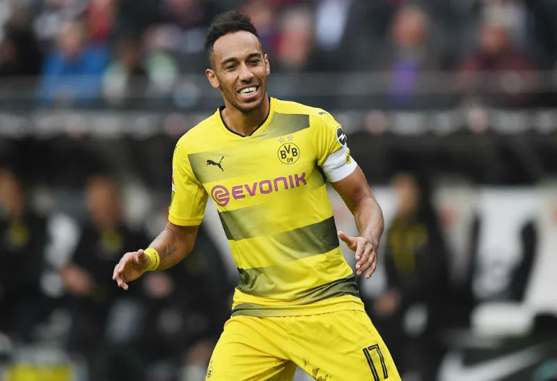 Pierre-Emerick Aubameyang đang bất mãn tại Dortmund sẽ là cơ hội của Chelsea. Ảnh: Getty Images