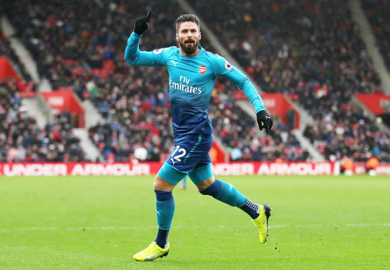 Olivier Giroud xứng danh “siêu dự bị”. Ảnh: Getty Images 