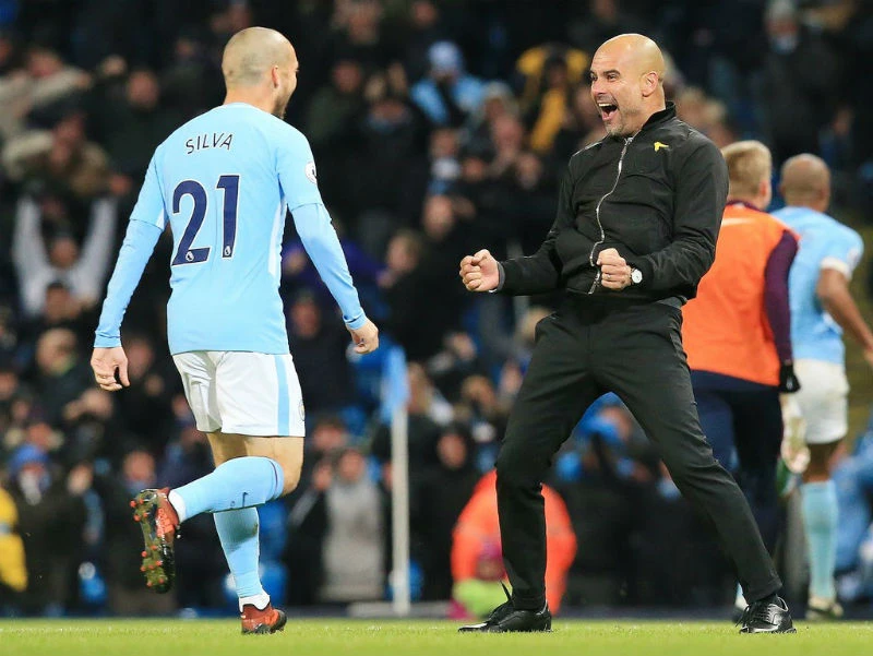 Pep Guardiola đã thay đổi mạnh mẽ Man.City thành một thế lực. Ảnh: Getty Images