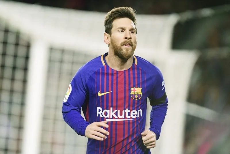Messi luôn đem ác mộng cho Real tại Bernabeu. Ảnh: Getty Images