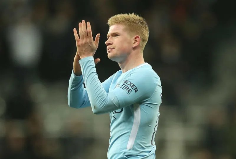 Kevin De Bruyne tiếp tục là nguồn cảm hứng của Man.City. Ảnh: Getty Images