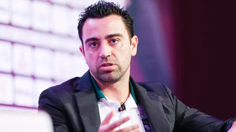 Xavi tôn Messi lên cao và gián tiếp “cảnh báo” bộ đôi Real. Ảnh AS.