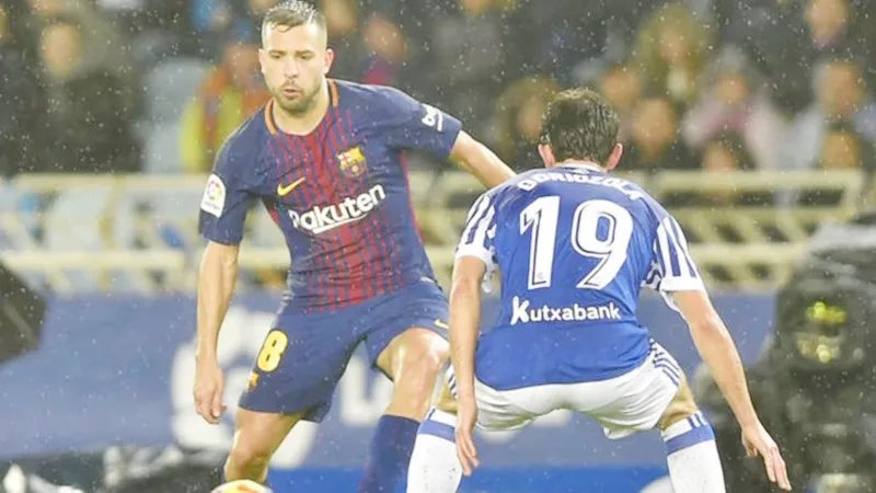 Alba cùng đồng đội đã có chiến thắng trước Celta. Ảnh: Getty Images 