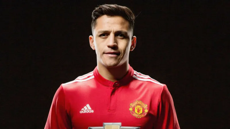 Alexis Sanchez chính thức gia nhập Man.United. Ảnh: Getty Images