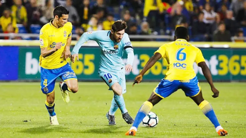 Messi ghi bàn, nhưng Barca vẫn bị chia điểm. Ảnh Marca.