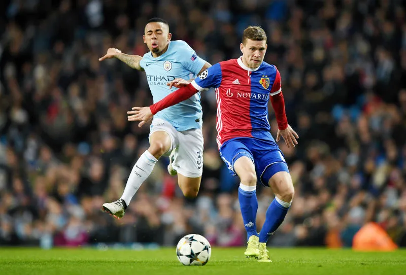 Bàn thắng và nỗ lực của Gabriel Jesus (trái) là điểm sáng của Man.City. Ảnh: Getty Images