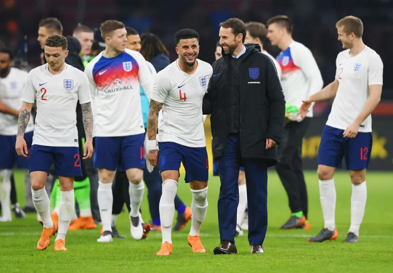 Thầy trò HLV Gareth Southgate đang tự tin đến Nga. Ảnh: Getty Images