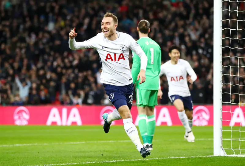 Christian Eriksen đã sẵn sàng chia tay Tottenham và trở thành mục tiêu lớn nhất của các “đại gia”. Ảnh: Getty Images