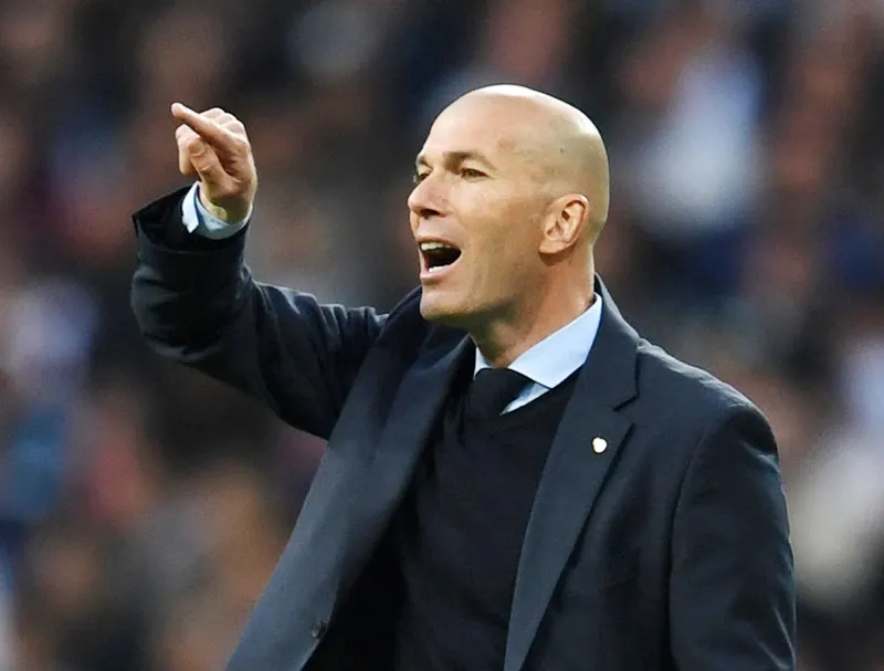 Zidane còn quá nhiều việc phải làm trước đại chiến với Liverpool. Ảnh: Getty Images