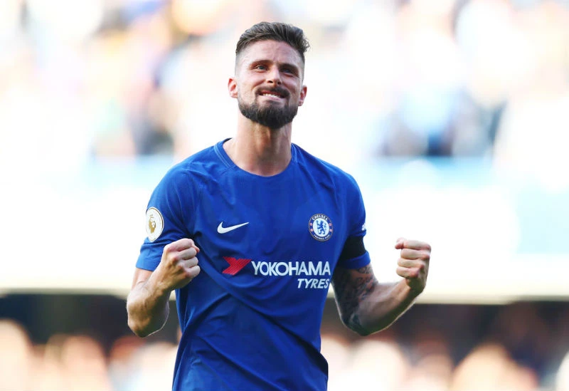 Olivier Giroud đã ghi một trong những bàn thắng quan trọng nhất sự nghiệp. Ảnh: Getty Images 