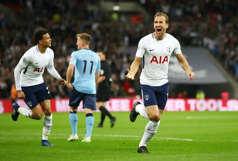 Harry Kane tiếp tục tỏa sáng giúp Tottenham hoàn thành nhiệm vụ. Ảnh: Getty Images