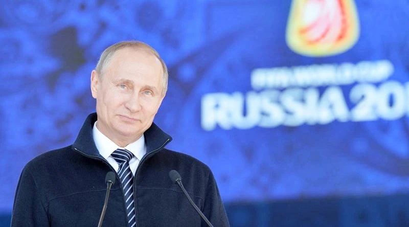 Chiến tích của tuyển Nga đã nức lòng Tổng thống Putin. Ảnh: Getty Images 