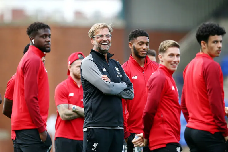 HLV Jurgen Klopp rất thoải mái và tự tin trong quá trình chuẩn bị mùa giải mới. Ảnh: Getty Images